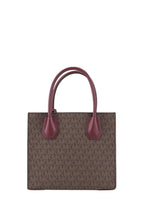 Mercer Medium Messenger in Signature Merlot