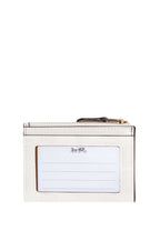 Mini Skinny Id Case In Signature Canvas Chalk Glacierwhite