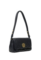 Willa Flap Shoulder Clutch Black