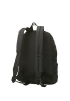 Quilted Nylon Backpack Black