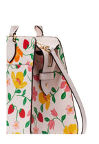Madison Strawberry Garden Printed Medium Satchel Pink Multi