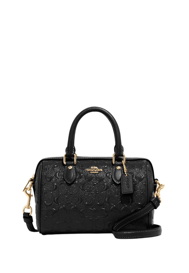 Mini Rowan Crossbody In Signature Leather Black