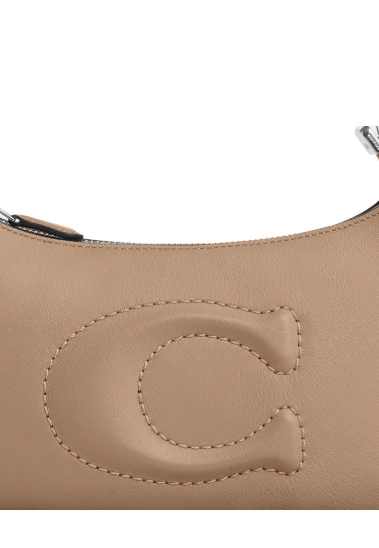 Teri Shoulder Bag Silver Taupe