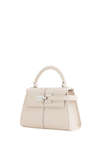 Elise Top Handle Bag - White