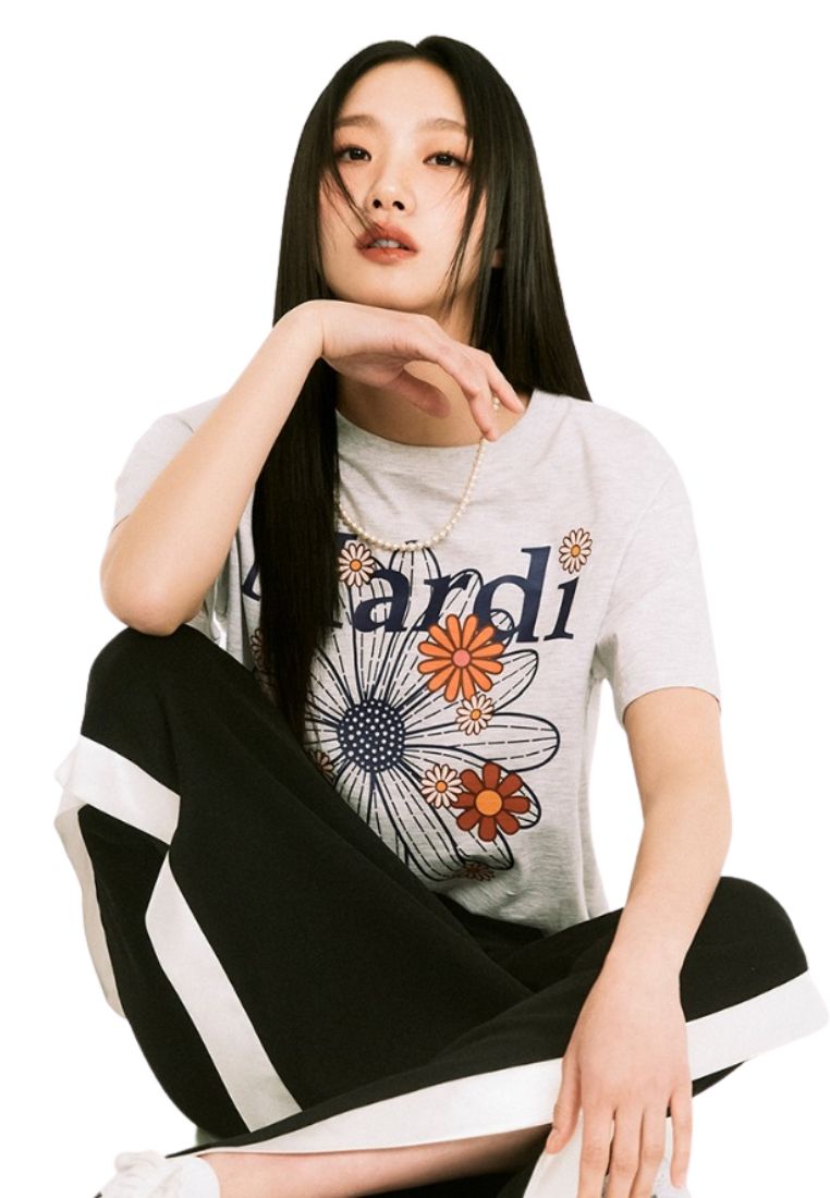 Tshirt FlowerMardi Blossom Heather Navy