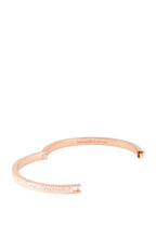 Ring It Up Pave Bangle Rose Gold