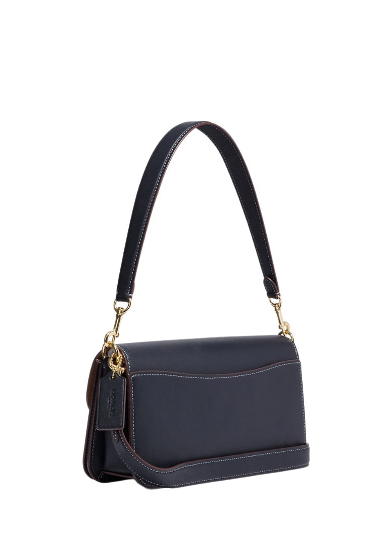 Morgan Shoulder Bag In Signature Chambray Denim Multi