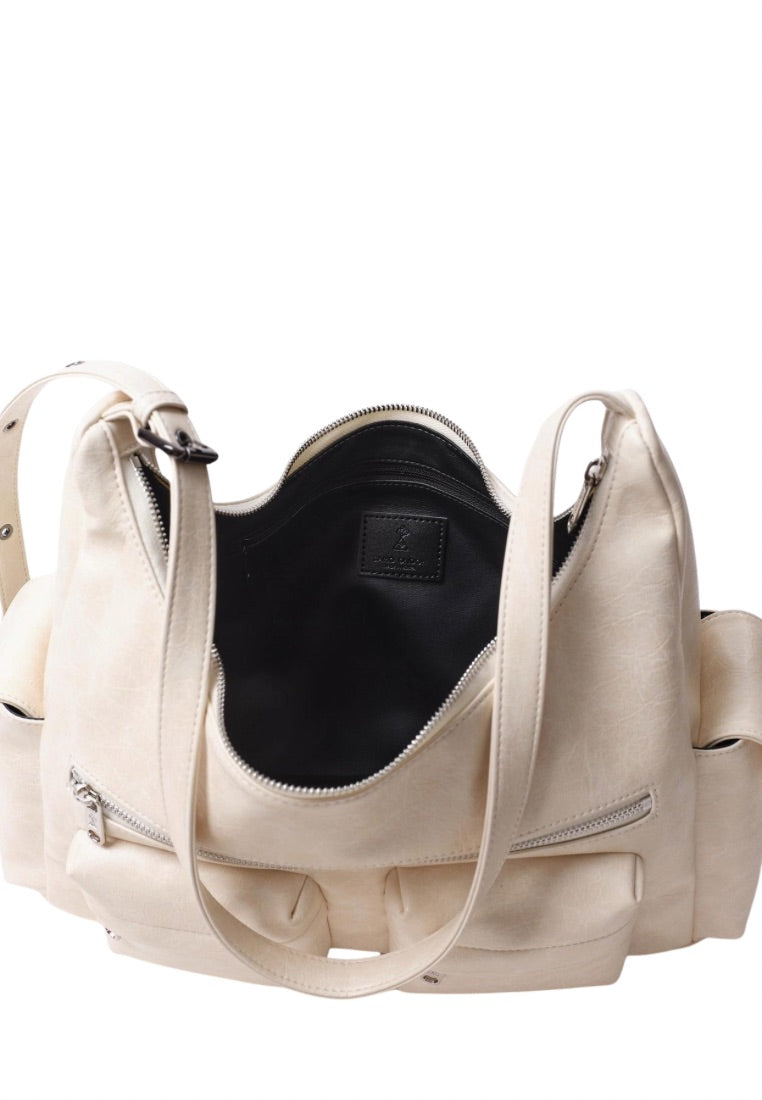 Pocket Mug Bag L Savage Cream