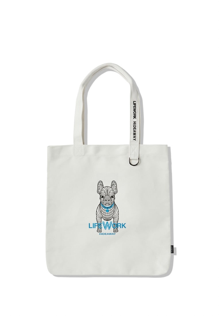 Neon Radog Eco Bag Ivory