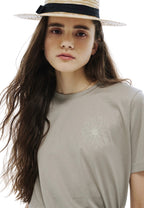 Premium Supima TShirt Essential Khaki Beige
