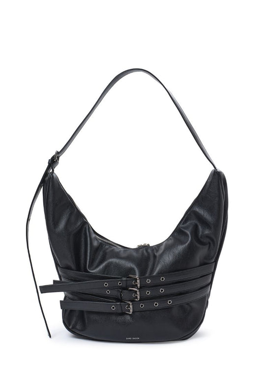 Belt Apple Sling Bag L Nappa Black