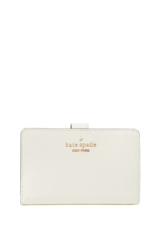 Madison Medium Compact Bifold Wallet Meringue