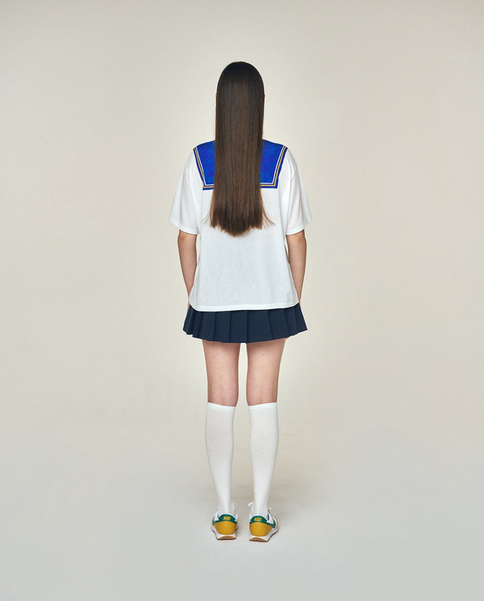Fake Collar T-Shirt F Ria