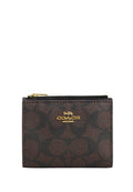 Bifold Wallet In Signature Canvas Brown Black