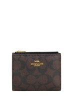 Bifold Wallet In Signature Canvas Brown Black