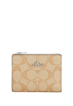 Bifold Wallet In Signature Canvas Light Khaki Chalk