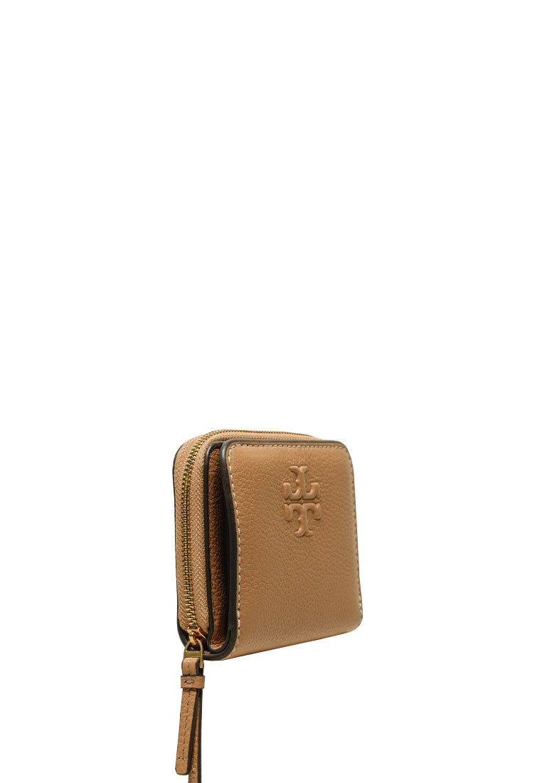 Thea Bifold Leather Wallet in Tiramisu
