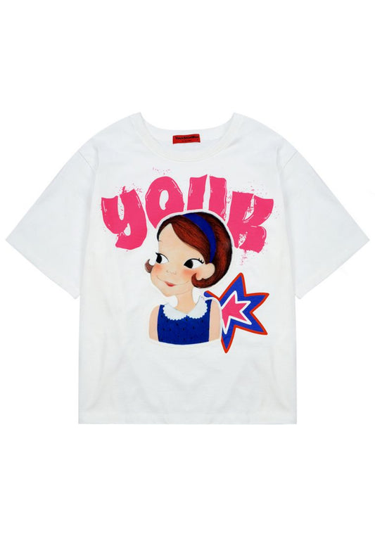 Big Lettering T-Shirt F Ria