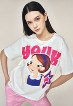 Big Lettering T-Shirt F Ria