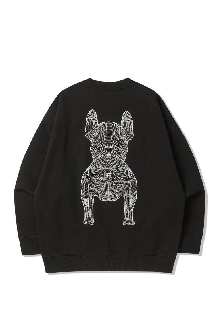 Big Radog Sweatshirt Jet Black
