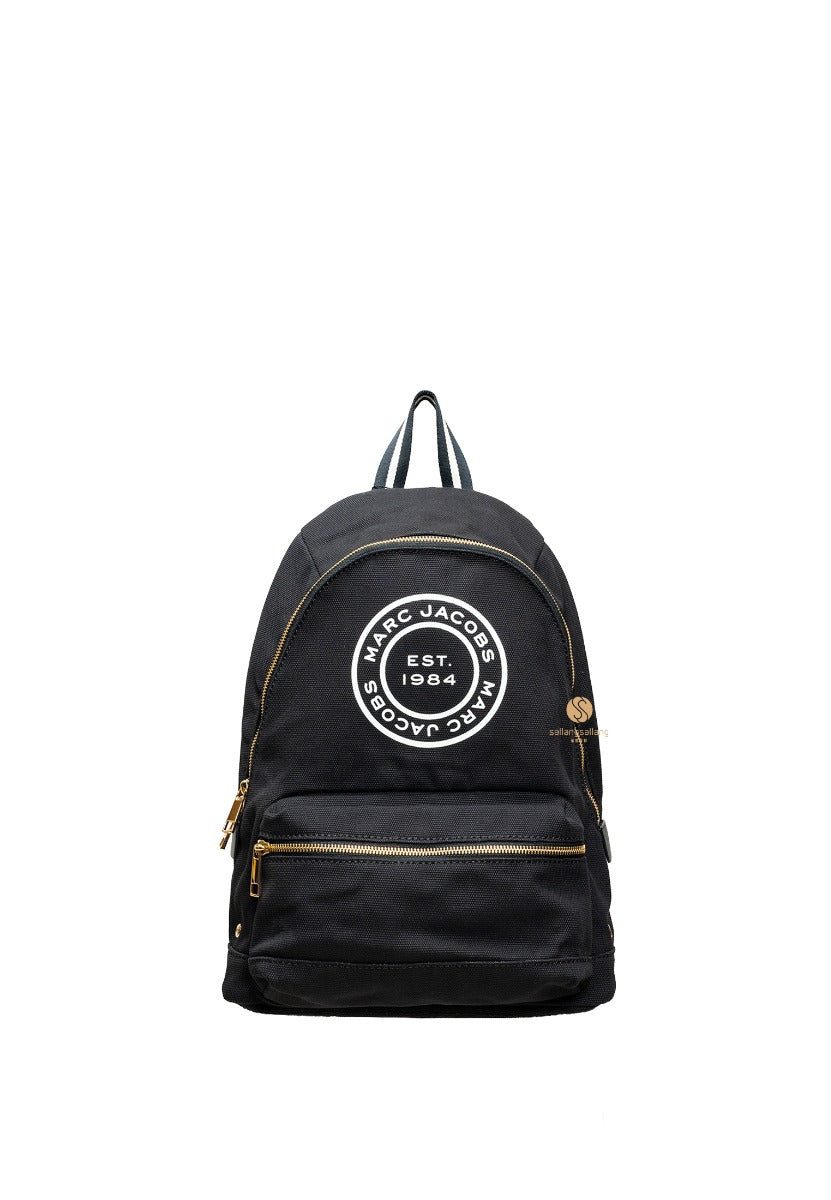 Ovo Rucksack Canvas Signet Backpack - Black – SallangSallang Official Store