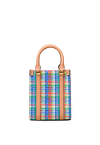 Blake Plaid Mini Shopper Tory Navy Multi