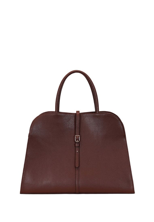 Blanc Large Burgundy Brown