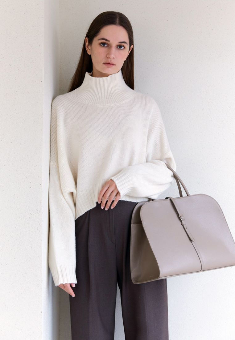 Blanc Large Etoupe