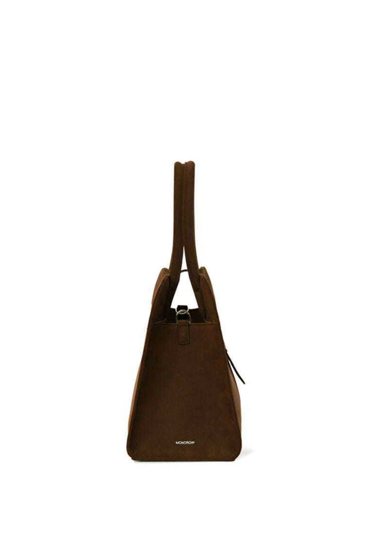 Blanc Medium Suede Choco Brown