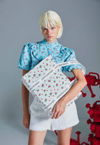 Bloom Of Strawberry Box Tote