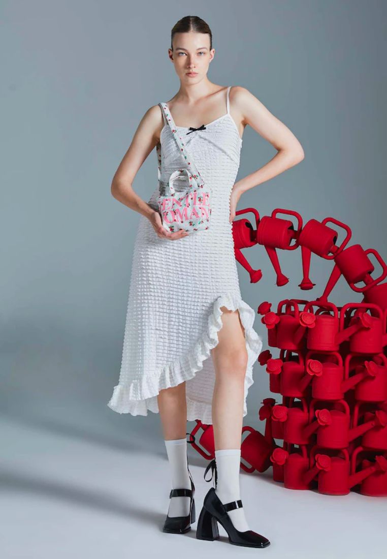 Bloom Of Strawberry Micro Tote