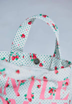 Bloom Of Strawberry Micro Tote