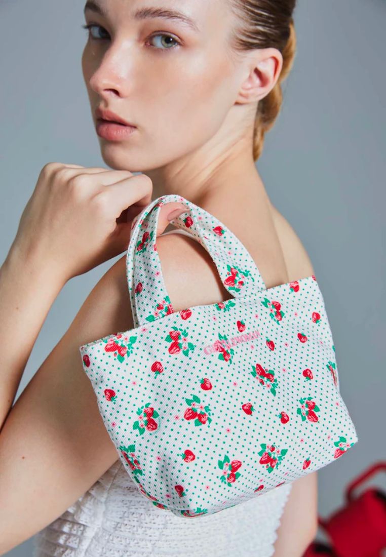 Bloom Of Strawberry Micro Tote