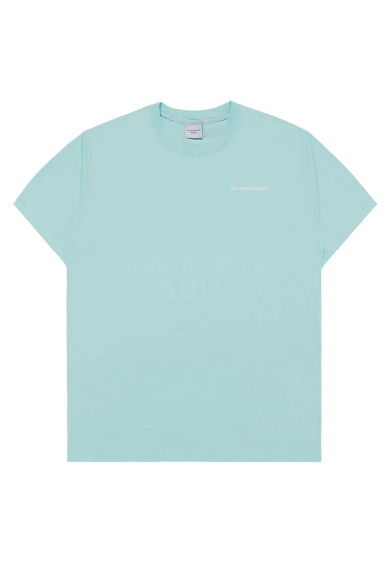Bold Font Logo Short Sleeve T-Shirt Mint
