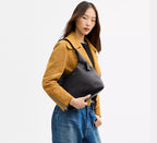 Brooklyn Shoulder Bag 28 Brass Black