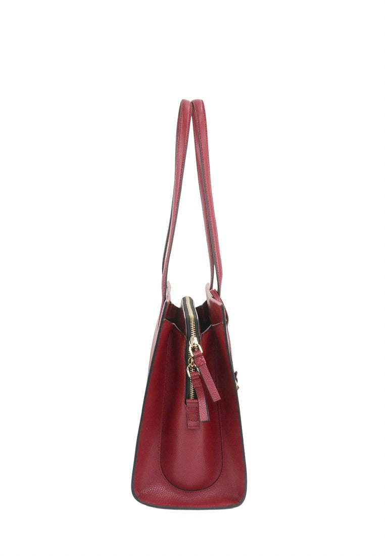Grind Work Tote Bag Pomegranate