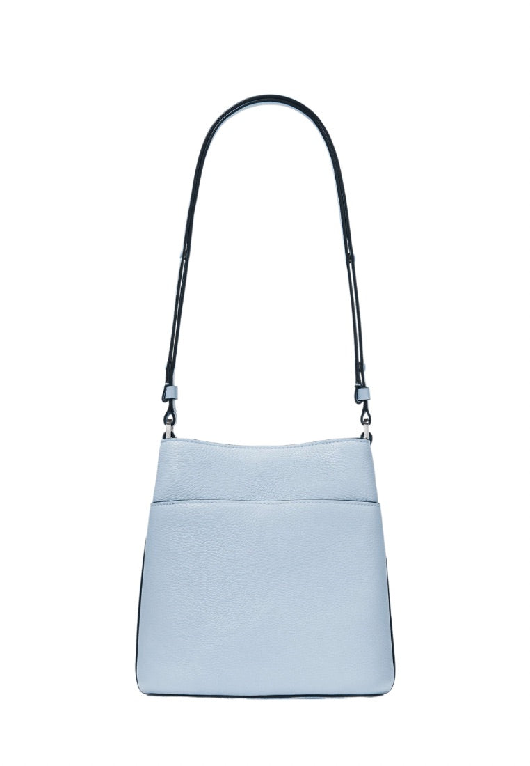 Leila Small Bucket Bag Muted Blue