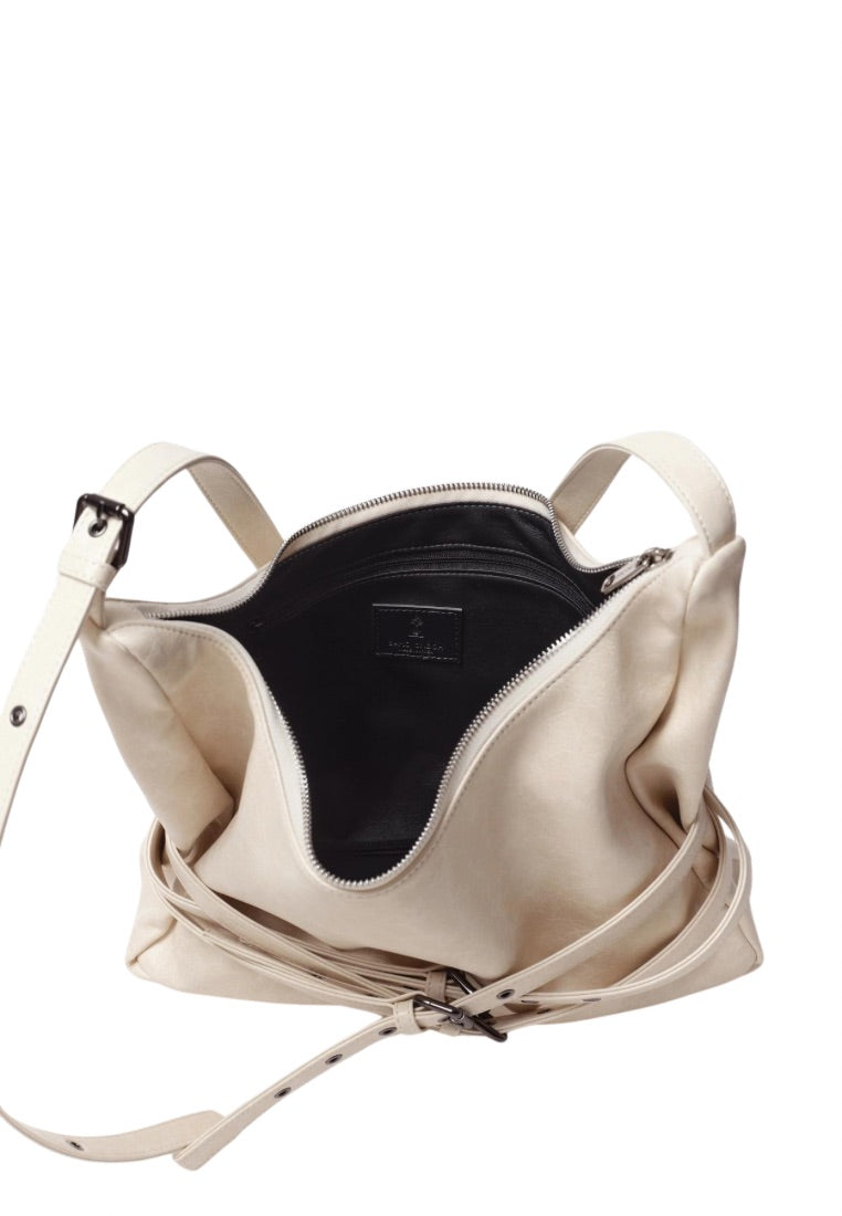 Trio Belt Mug Bag L Savage Cream