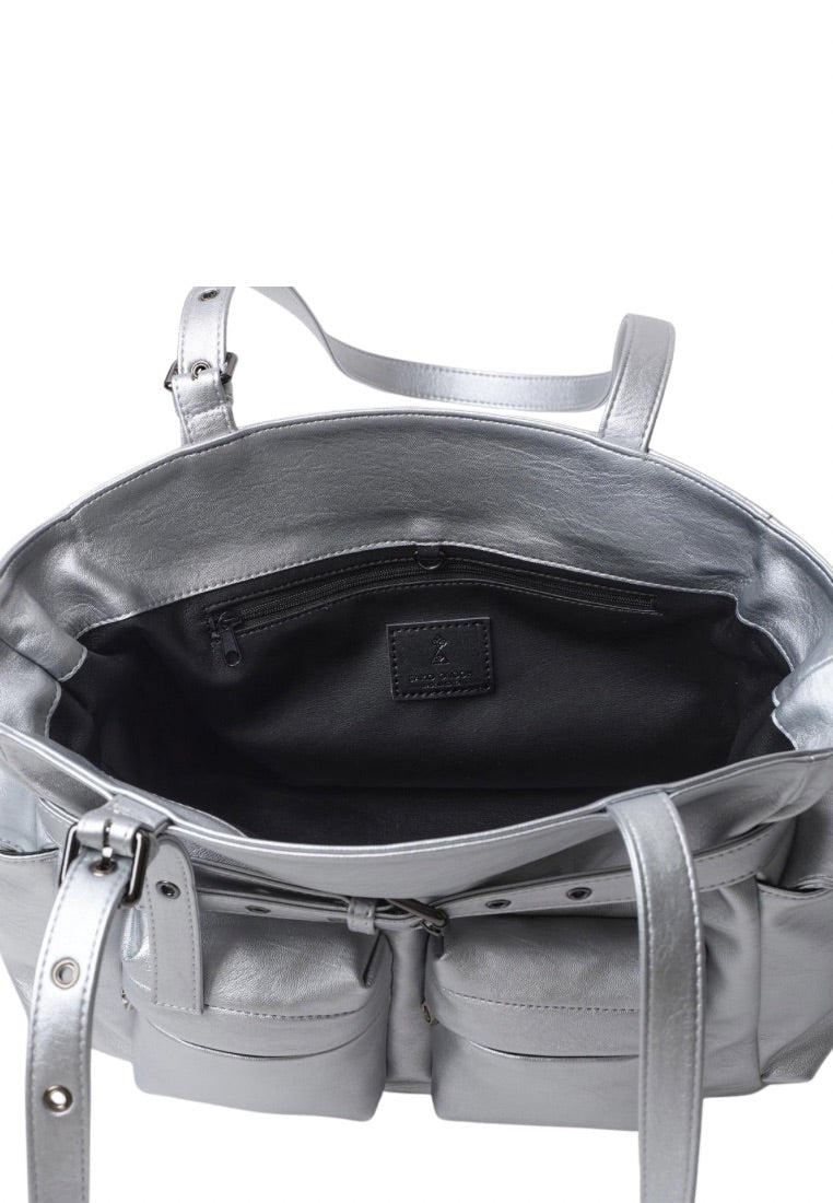 Pocket Corset Bag M Chrome
