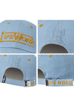 Stitch Denim Soft Ballcap Indigo