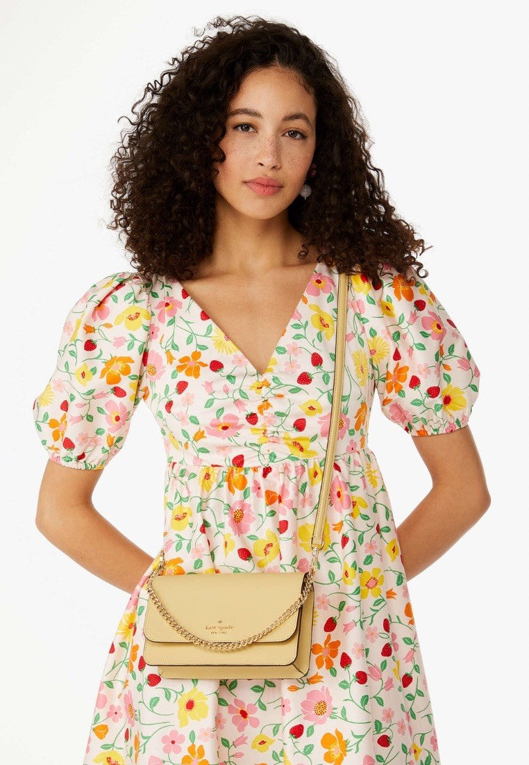 Madison Small Flap Crossbody Butter