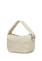 Pushlock Leather The Mini Hobo Cloud White