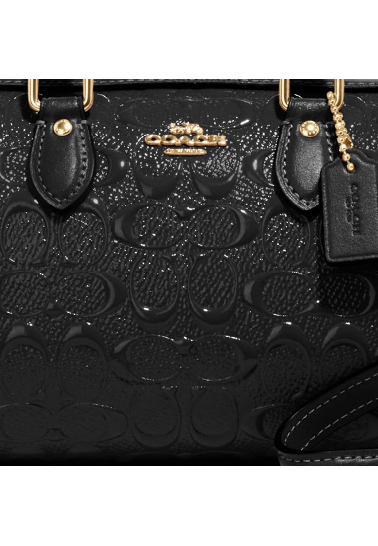 Mini Rowan Crossbody In Signature Leather Black