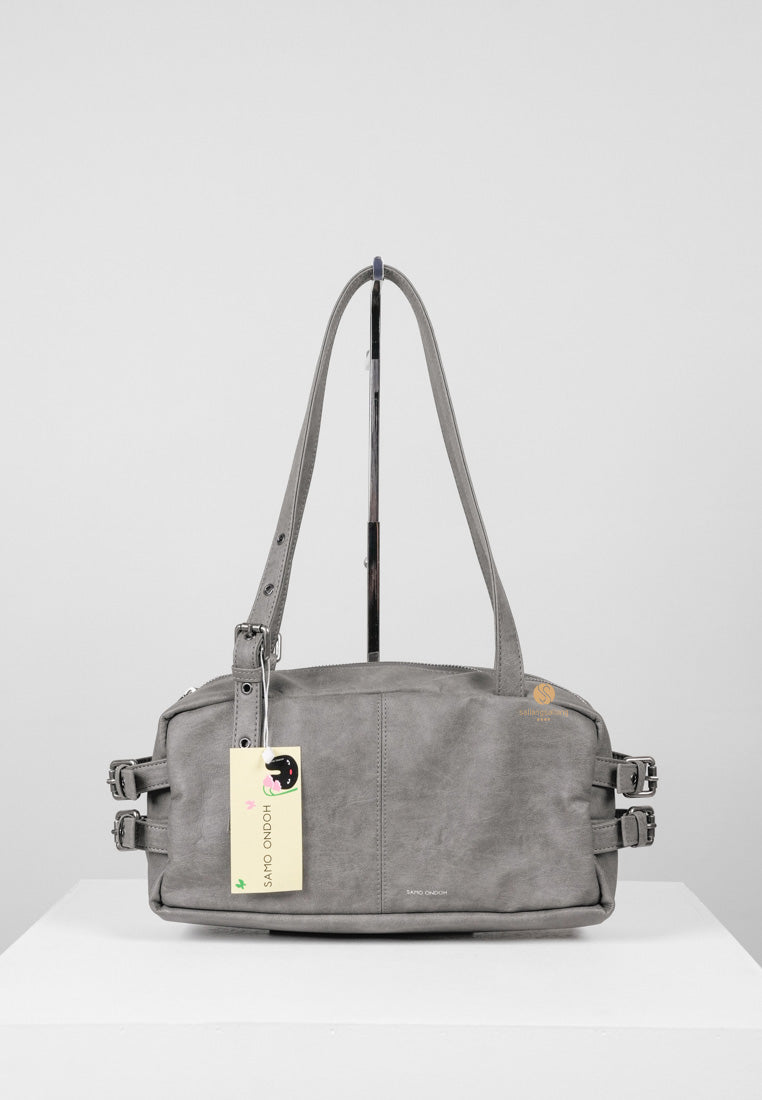 [DEFECT SALE 327] Side Belt Bag M Brushed Gray