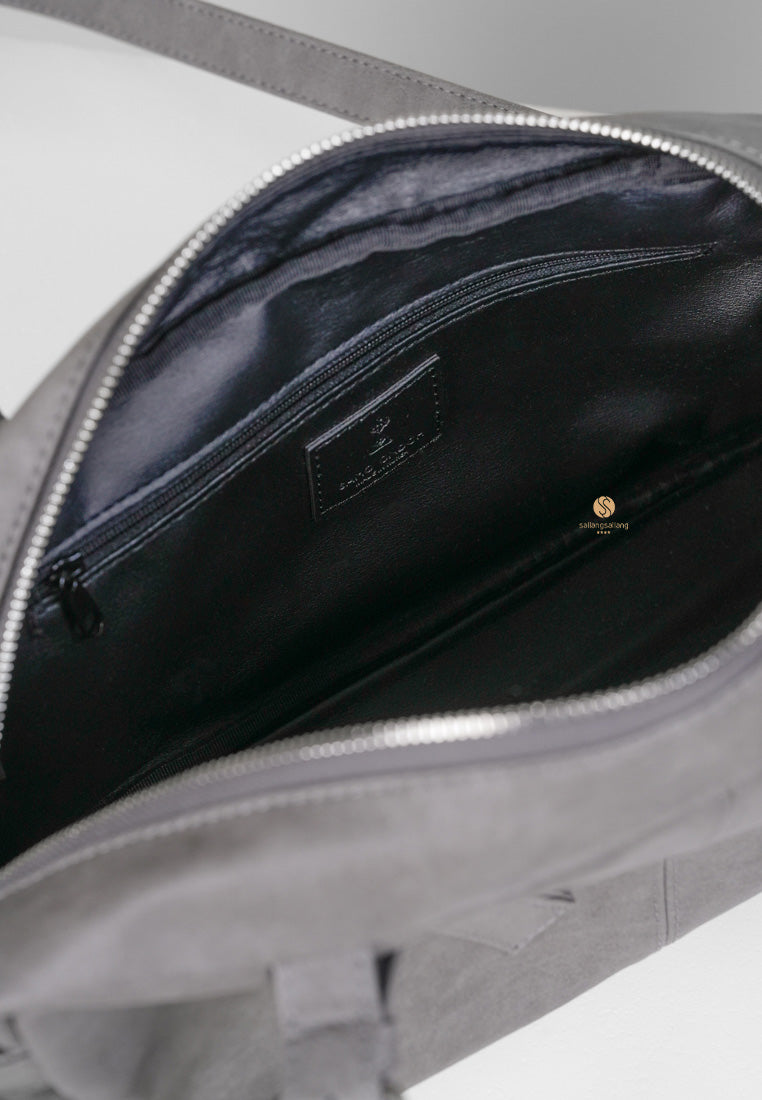 [DEFECT SALE 327] Side Belt Bag M Brushed Gray