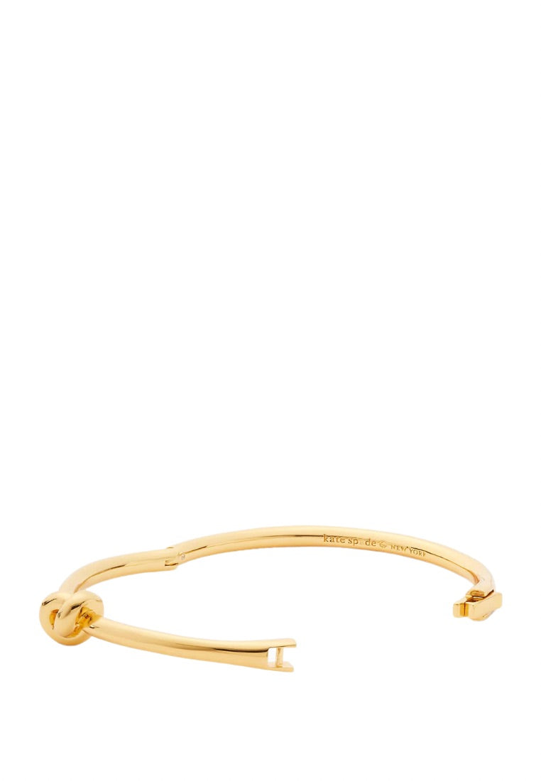 Sailor's Knot Hinge Bangle Rose Gold