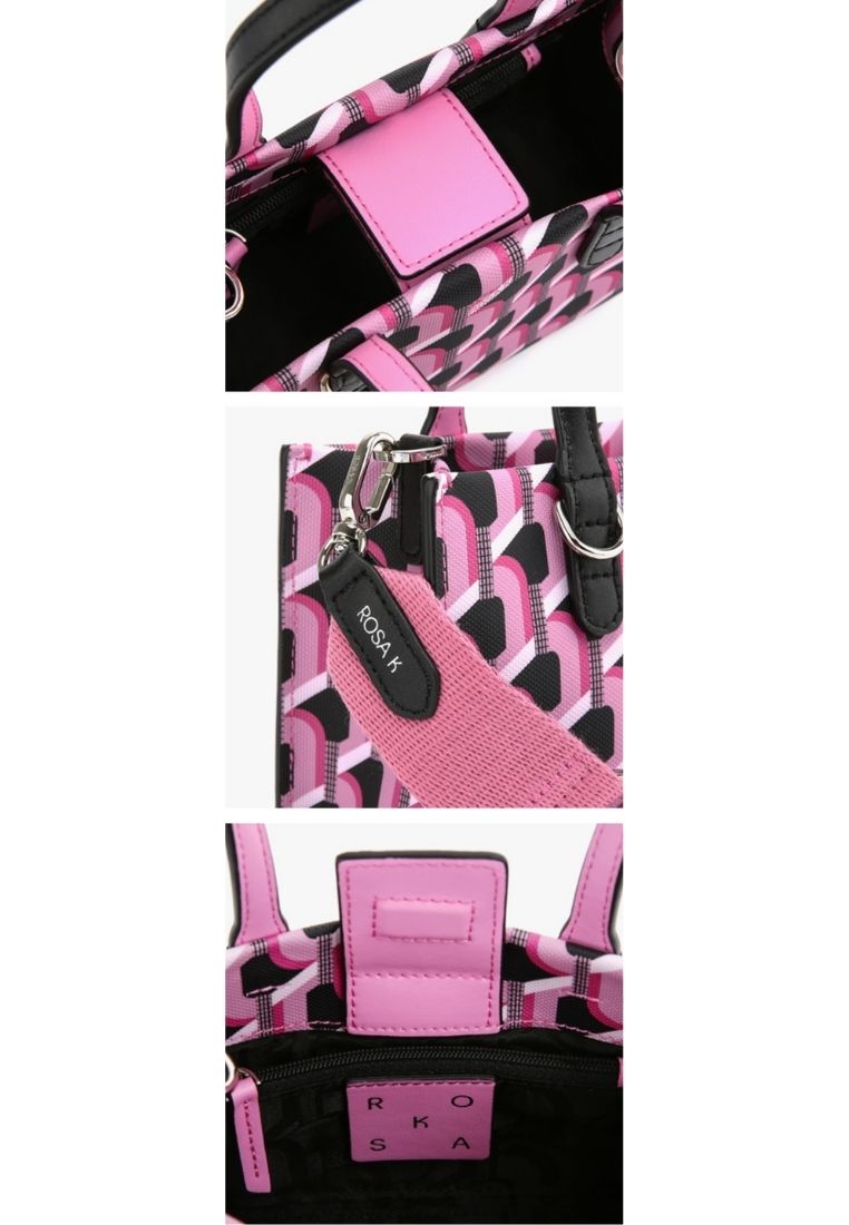 Cabas Monogram Day Tote Pink Black SS