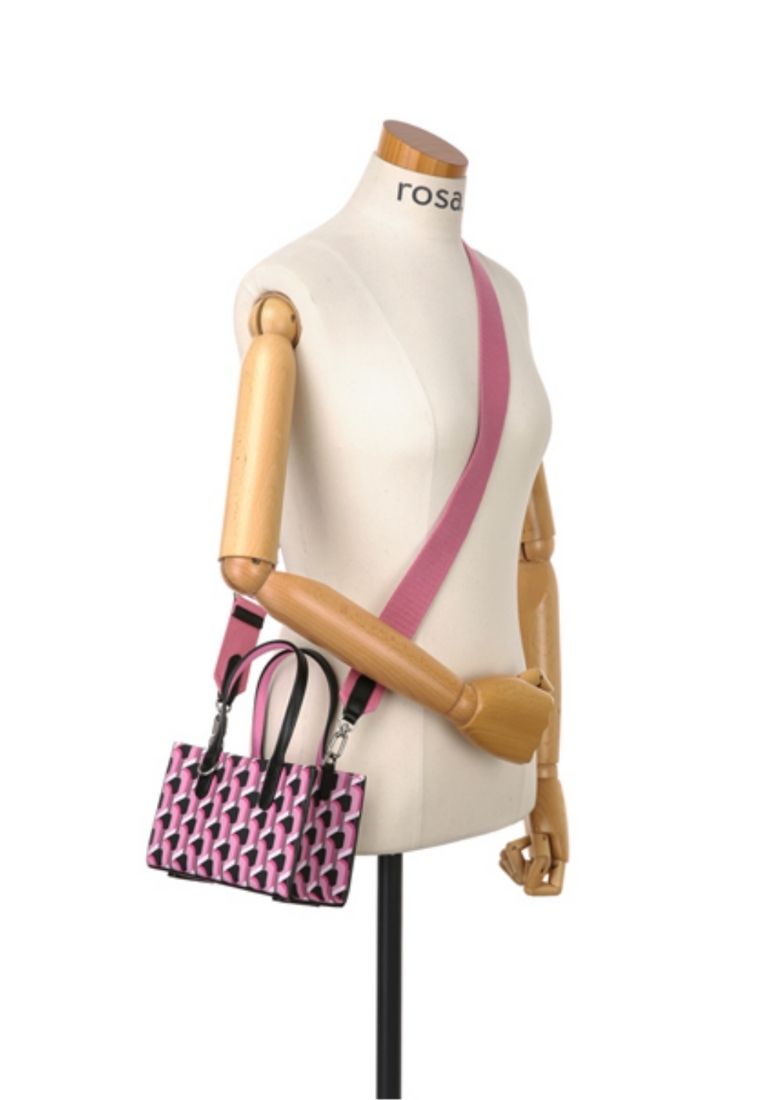 Cabas Monogram Day Tote Pink Black SS