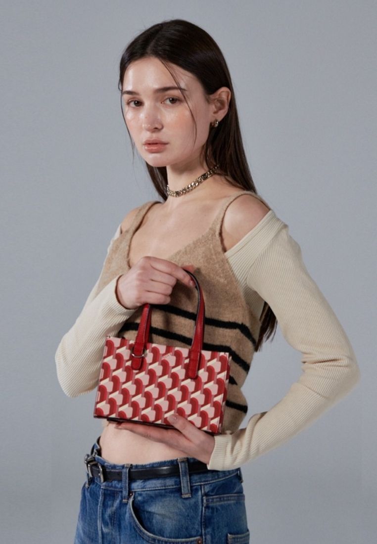 Cabas Monogram Day Tote Real Red SS