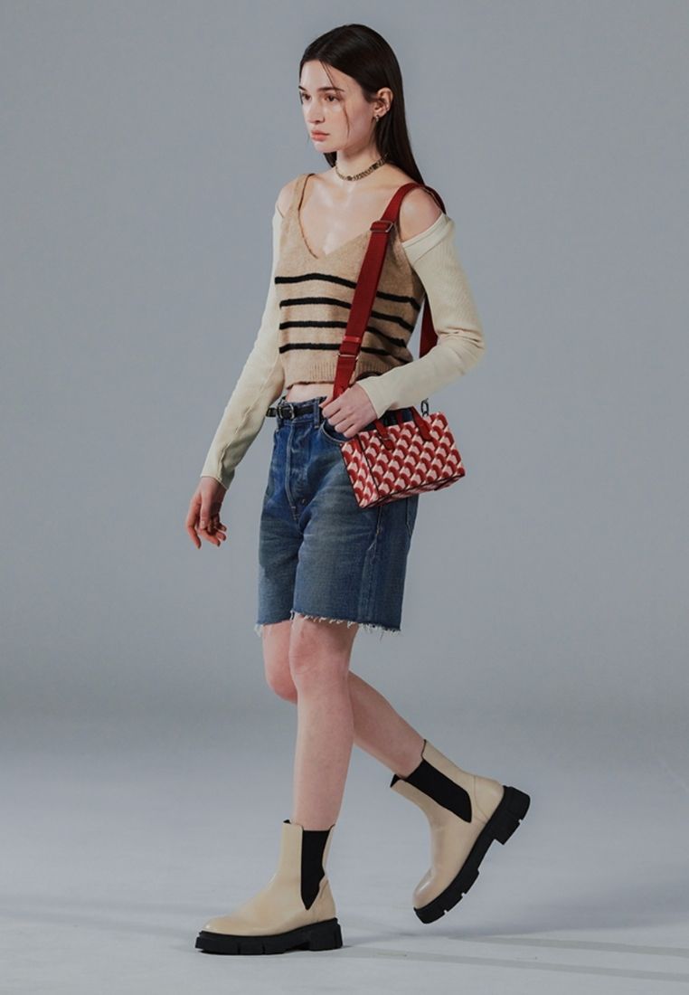 Cabas Monogram Day Tote Real Red SS